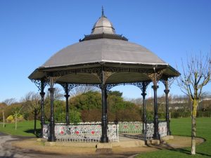 victoria park bandstand, southport